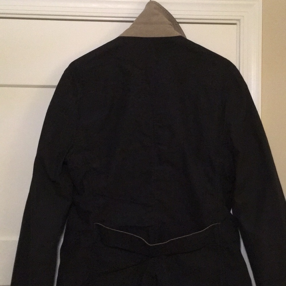 United Colors of Benetton BlackUtility Trench Coat - Picture 10 of 10
